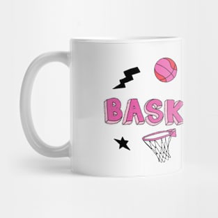 Pink Celebration of Basketball Mug